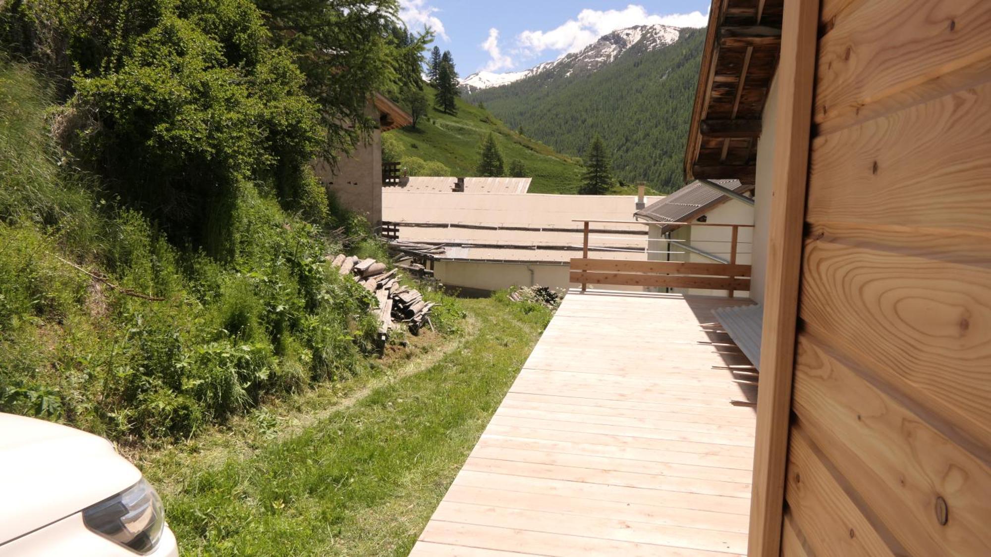 Apartament Le Grenier Du Roux Abriès Zewnętrze zdjęcie